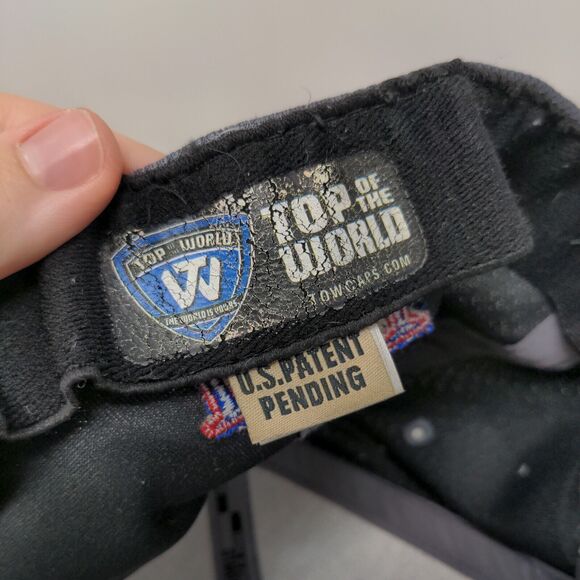 Top of the World Kansas Jayhawks Fitted Hat OSFA Embroidered Logo NCAA - Picture 8 of 9